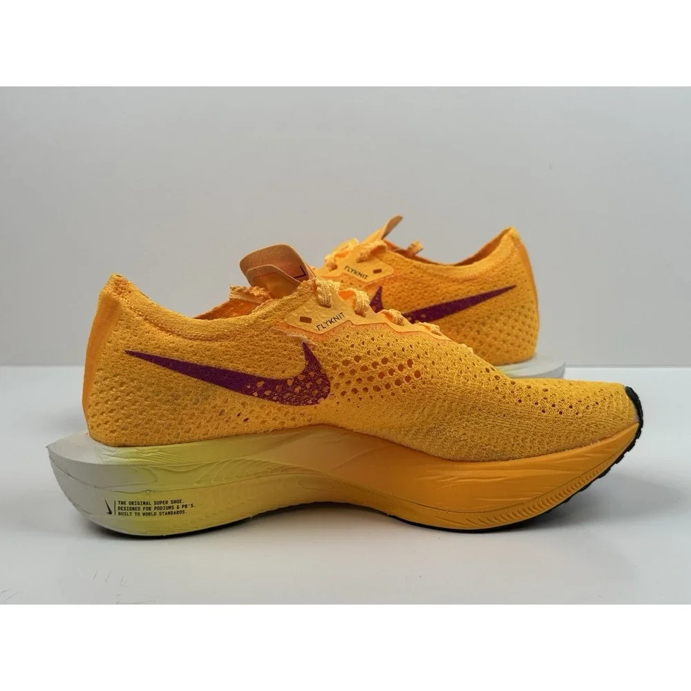 Nike Zoomx Vaporfly Next% 3 Women's Sz 5.5 Laser Orange Hyper Violet DV4130-800